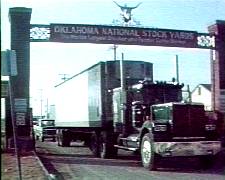 truck at stockyard